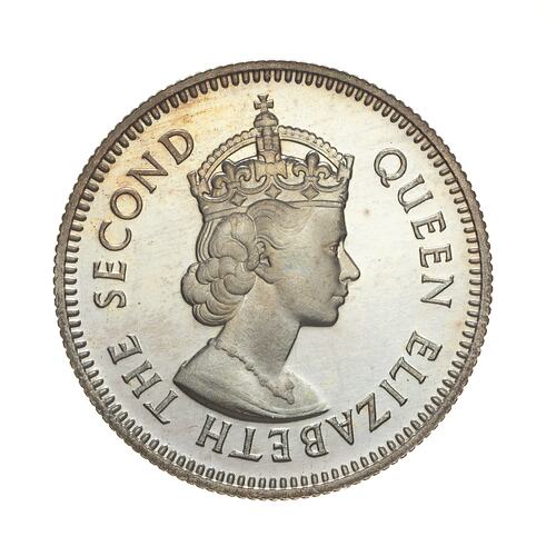 Proof Coin - 10 Cents, British Honduras (Belize), 1956