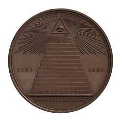 Medal - Centennial Great Seal of the United States, United States of America, 1882