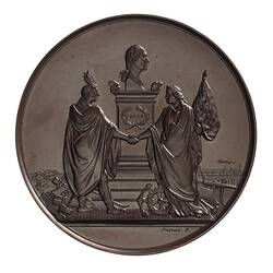 Medal - Indian Peace Medal, President Andrew Johnson, United States of America, 1865