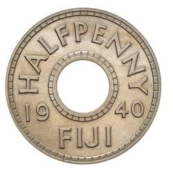Proof Coin - 1/2 Penny, Fiji, 1940