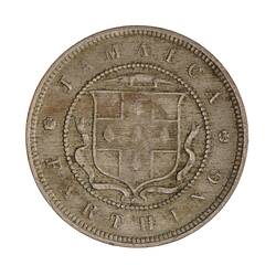 Coin - Farthing, Jamaica, 1893