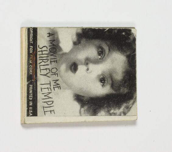 Flick Book - Fox Film Corporation, 'A Movie of Me, Shirley Temple', 1934
