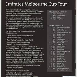 Booklet - Racing Victoria, Phar Lap 75th Anniversary