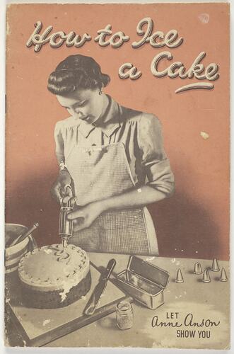 Booklet - Tala, Icing Book No. 1721, Twelth Edition, 'How to Ice a Cake'