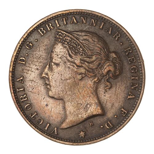 Coin - 1/24 Shilling, Jersey, Channel Islands, 1877