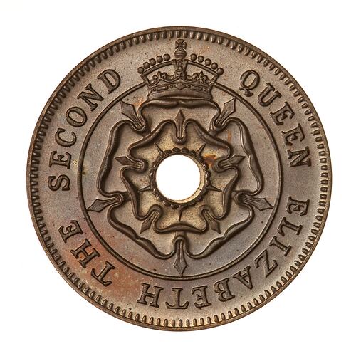 Proof Coin - 1/2 Penny, Southern Rhodesia, 1954