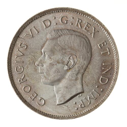 Coin - 50 Cents, Canada, 1937