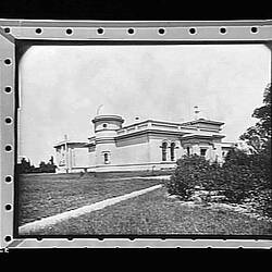 Negative - Main Building, Melbourne Observatory, post 1883