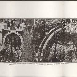 Postcard - Pictorial Souvenir of the Visit of Their Royal Highnesses the Duke & Duchess of York, Sydney, May 1901