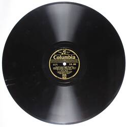 Disc Recording - Columbia, "Christmas Carols - Vocal Gems, parts 1 and 2", London Church Carol Choir, 1934