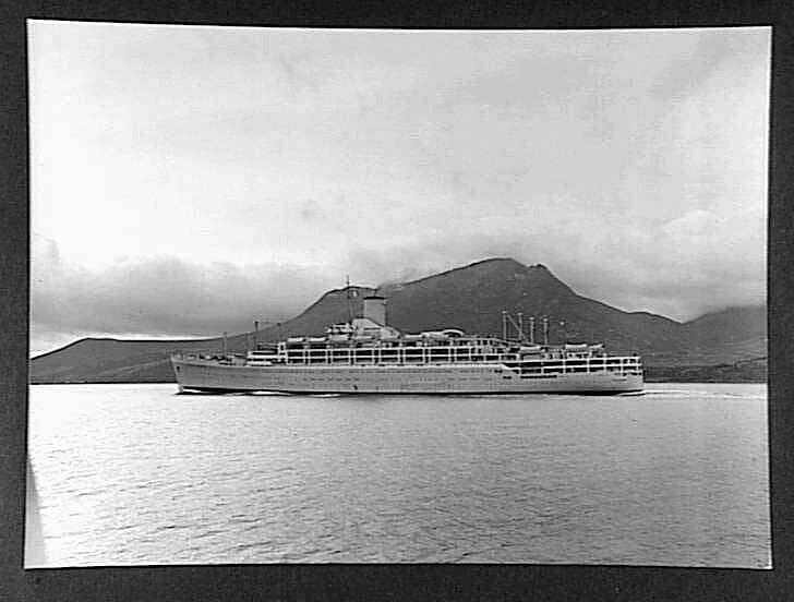 Photograph - Orient Line, RMS Orcades, Port Side Profile During Speed ...