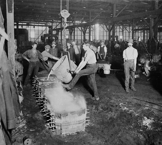 Sunshine Harvester Works, Factory Foundry, Sunshine, Victoria, circa 1910