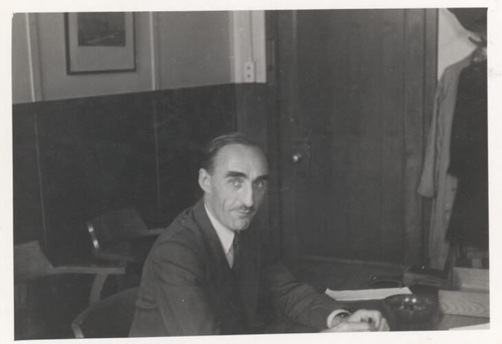 Photograph - Mr H West, Superintendent of Film Production, Kodak Limited, Harrow, United Kingdom, circa 1940s