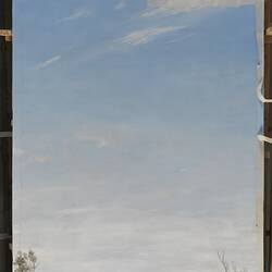 Diorama background painting