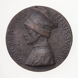 Electrotype Medal Replica - Vittorino Rambaldoni  da Feltre
