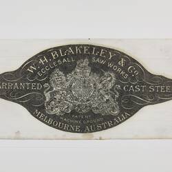 Transfer Print - WH Blakeley & Co Ecclesall Saw Works