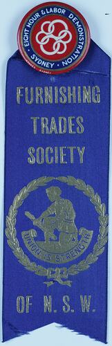 Ribbon - Furnishing Trades Society of New South Wales, 1940-1960