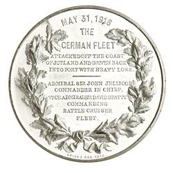 Medal - Battle of Jutland, Great Britain, 1916