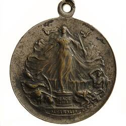 Peace Medal - Triumph of Liberty & Justice, Australia, 1919
