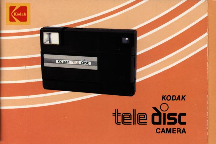 Small booklet cover with photograph of camera.