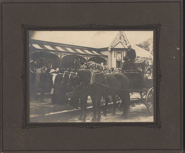Photograph - Funeral Cortege of W. J. Ferris, 1917