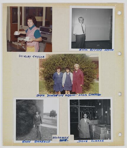 Album Page - Kodak Scrapbook, Yvonne Cameron, 1964-1975