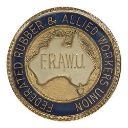 Enamel badge.