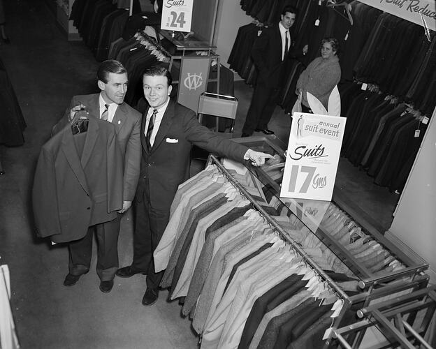 Store Interior, Wardrops, Melbourne, Victoria, Sep 1958