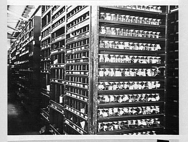 DUPLICATE PART BINS: DEC. 1943