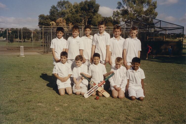 Jason Johannisen in Bateman Junior Cricket Club, Bateman Oval, Perth, 2001