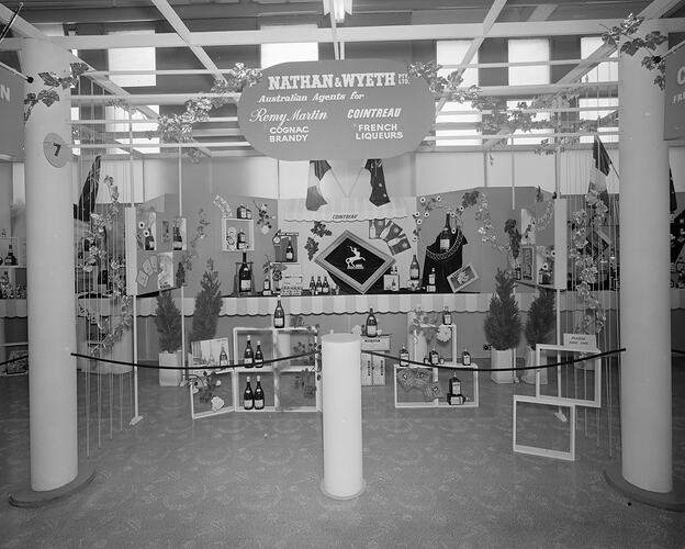 Nathan & Wyeth Pty Ltd, Exhibition Stand, Melbourne, Victoria, Oct 1958