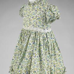 Dress - Child's, Liberty of London, Floral Printed Cotton, circa 1959