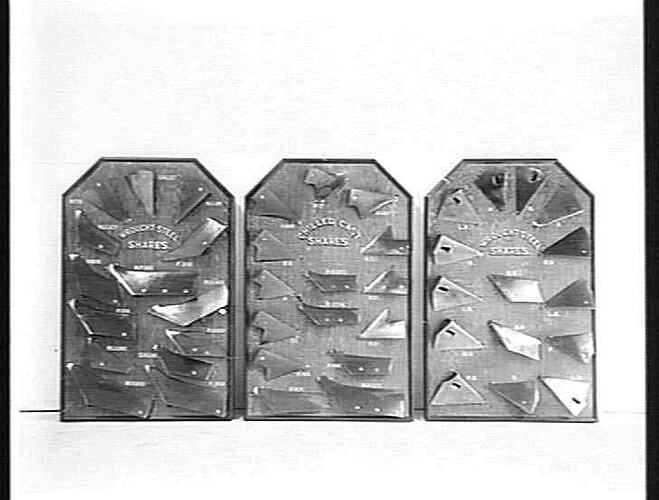 POINTS AND SHARE DISPLAY BOARDS FOR SHOW: AUG 1939