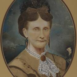 Digital Photograph - Portrait of Maria Langridge, circa 1870