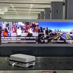 Luggage Carousel, Melbourne Airport, Tullamarine, 6 May 2020