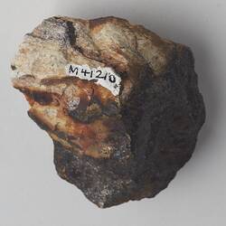 Brown-orange rock.