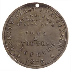 Medal - Anniversary, Monster Clothing Co, Victoria, Australia, 1878