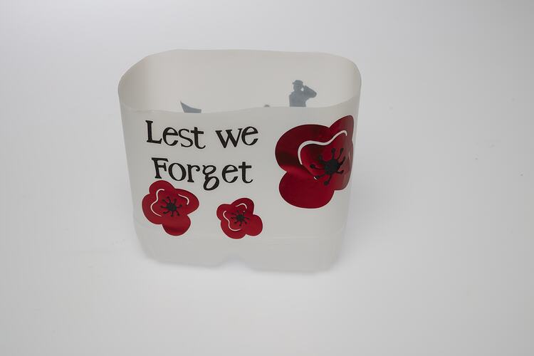 Candle Lantern - Saluting Soldiers, Anzac Day Light up the Dawn Service, 25 April 2020