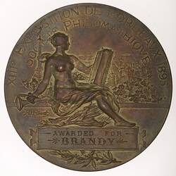 Medal - Bordeaux Exhibition Prize, 1895 AD