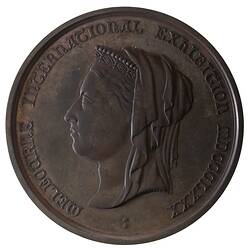 Medal - Melbourne International Exhibition, Bronze Prize, Victoria, Australia, 1880