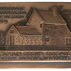 Medal - 200th Anniversary of the Death of Captain Cook, Numismatic Association of Victoria, 1979 AD