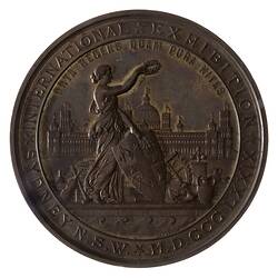 Medal - International Exhibition, Sydney, Bronze Prize, 1879 AD