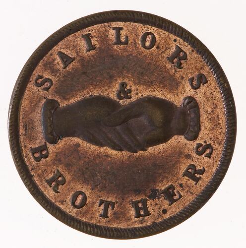 Medal - Sailors and Brothers, c. 1890 AD