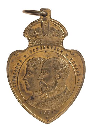 Medal - Edward VII Coronation, Ballarat City Council, 1902 AD
