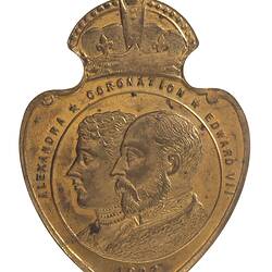 Medal - Edward VII Coronation, Ballarat City Council, 1902 AD