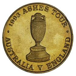 Medal - Ashes Cricket Tour, Australia, 1993