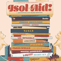 Isol-Aid Online Music Festival, Edition 14, Designed by Sebastian White, 20-21 June 2020