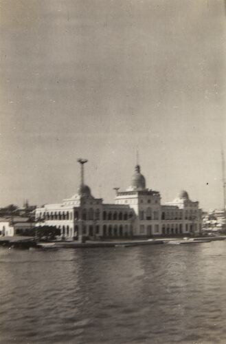 View To Port Said Onboard Fairsea, Egypt, Theodorus Perdon, 1952