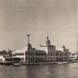 Photograph - View To Port Said Onboard Fairsea, Egypt, Theodorus Perdon, 1952