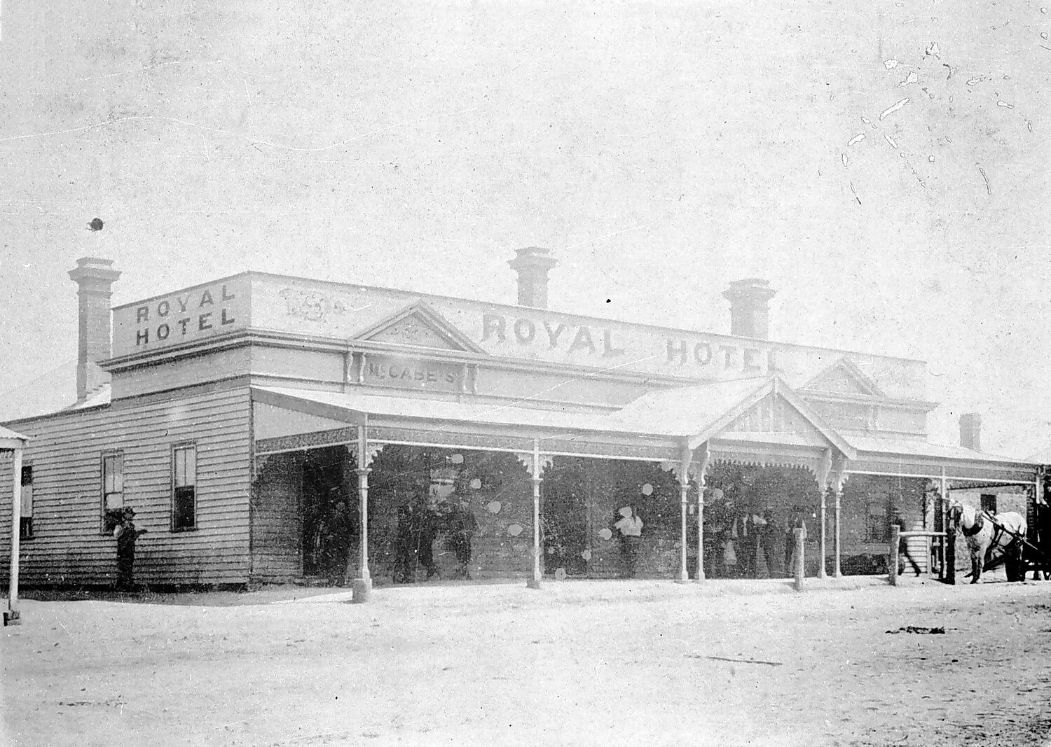 Negative Rainbow, Victoria, circa 1910